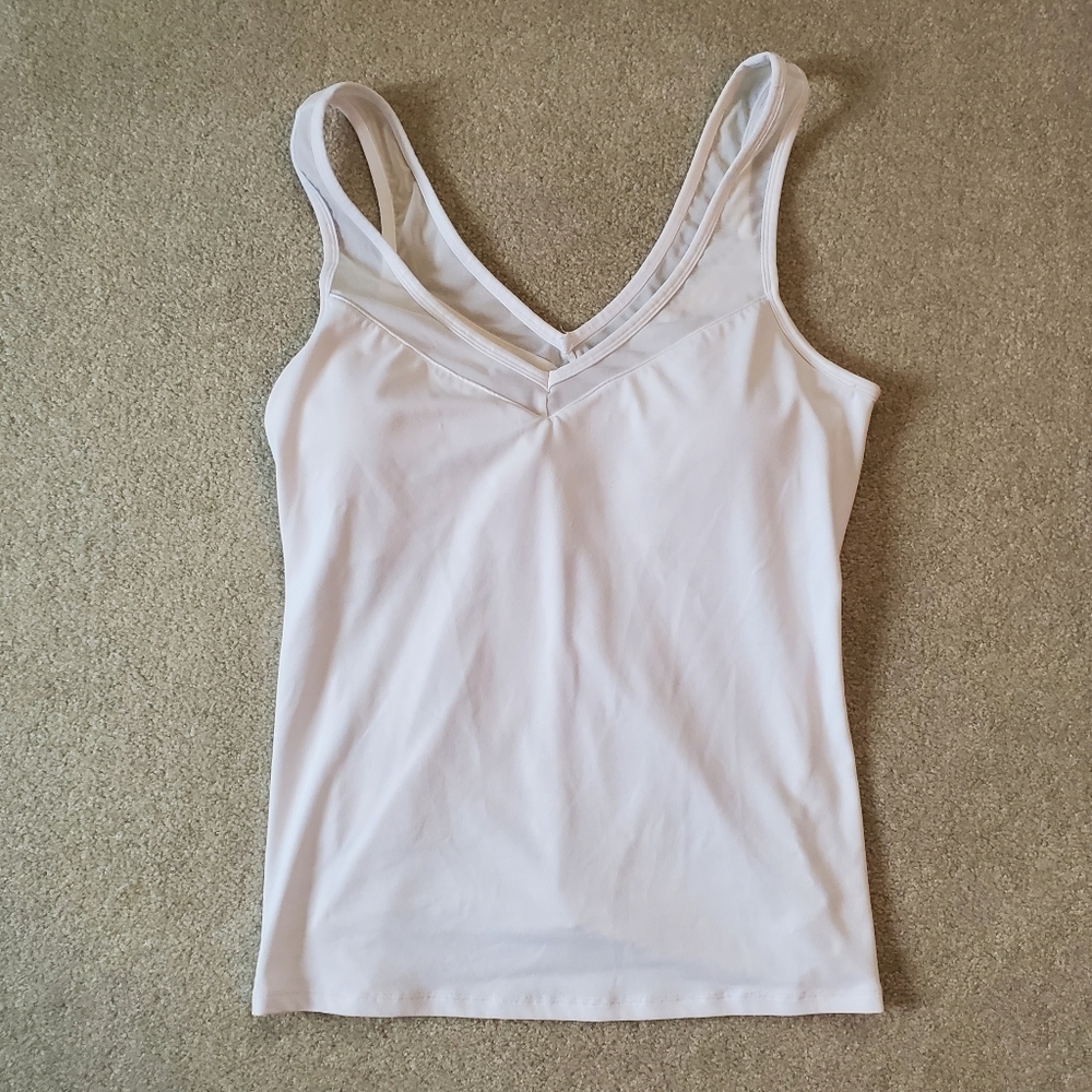 Mesh Accent Tank Top